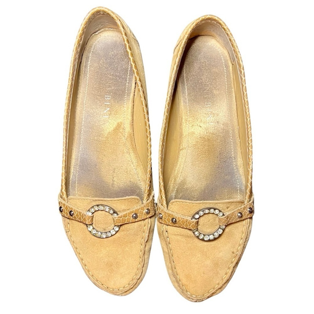 Gianni Bini Casey254 Suede Loafers – Tan – Size 8.5M